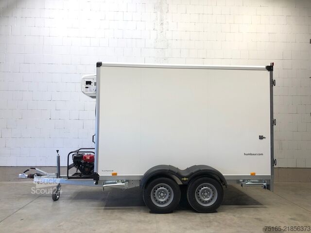 хладилни ремаркета и ремаркета за дълбоко замразяване HUMBAUR HGK 303218-21 PF60 Aggregat Kühlanhänger