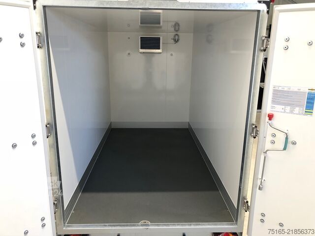 хладилни ремаркета и ремаркета за дълбоко замразяване HUMBAUR HGK 303218-21 PF60 Aggregat Kühlanhänger