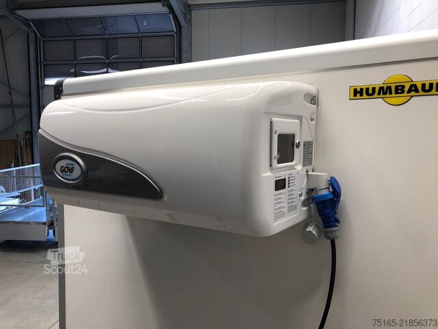хладилни ремаркета и ремаркета за дълбоко замразяване HUMBAUR HGK 303218-21 PF60 Aggregat Kühlanhänger