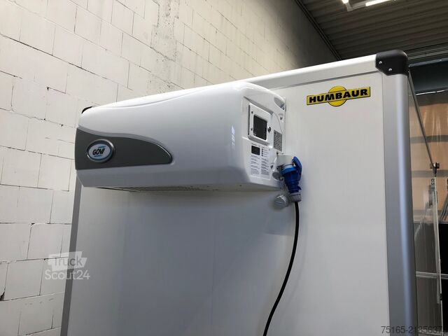 хладилни ремаркета и ремаркета за дълбоко замразяване HUMBAUR HGK 303218-21 PF60 Aggregat Kühlanhänger