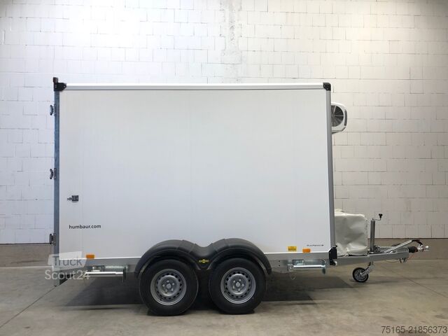 Šaldymo priekaba ir giluminio šaldymo priekaba HUMBAUR HGK 303218-21 PF60 Aggregat Kühlanhänger