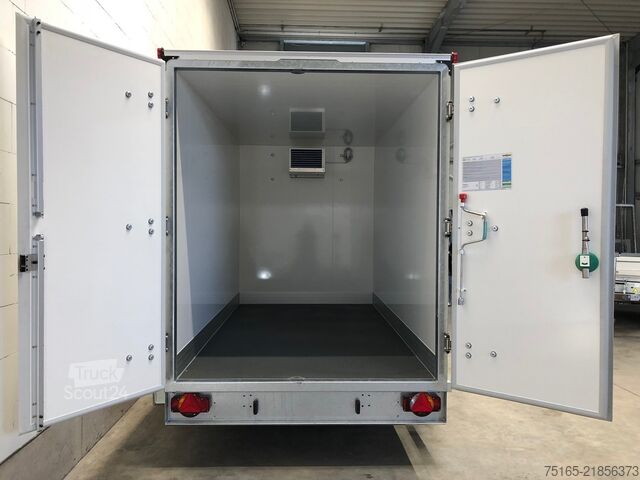 Šaldymo priekaba ir giluminio šaldymo priekaba HUMBAUR HGK 303218-21 PF60 Aggregat Kühlanhänger