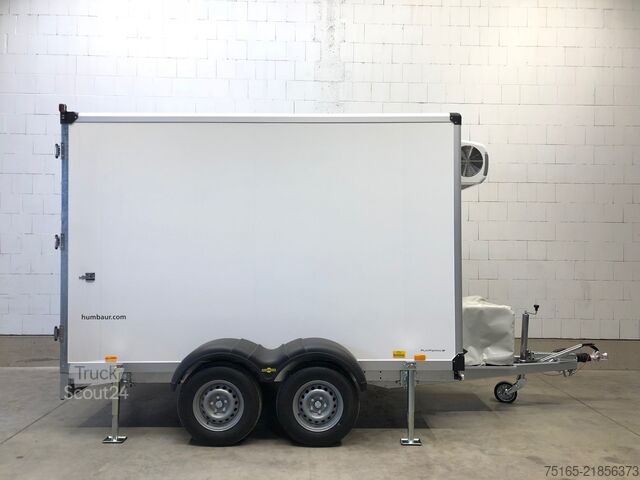 хладилни ремаркета и ремаркета за дълбоко замразяване HUMBAUR HGK 303218-21 PF60 Aggregat Kühlanhänger