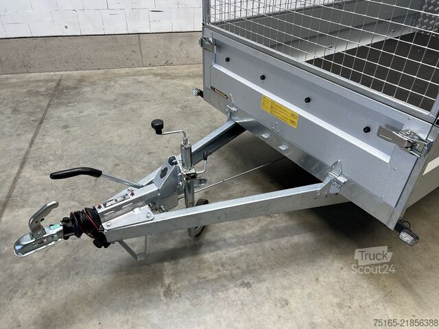Кузовной прицеп Variant 1304 F1 MR Gitter+Gitterrampe Kastenanhänger geb