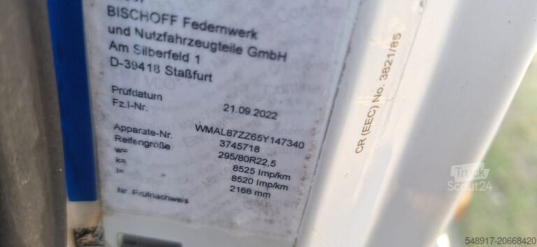 Самосвал с краном MAN TGM 18.220 4x2 3.S-Kipper mit Kran