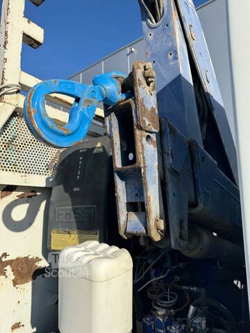 Самосвал с краном Renault Midlum 270 **TIPPER+FASSI CRANE-FRENCH TRUCK**