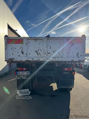 Самосвал с краном Renault Midlum 270 **TIPPER+FASSI CRANE-FRENCH TRUCK**