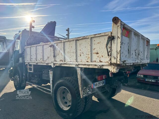 Самосвал с краном Renault Midlum 270 **TIPPER+FASSI CRANE-FRENCH TRUCK**