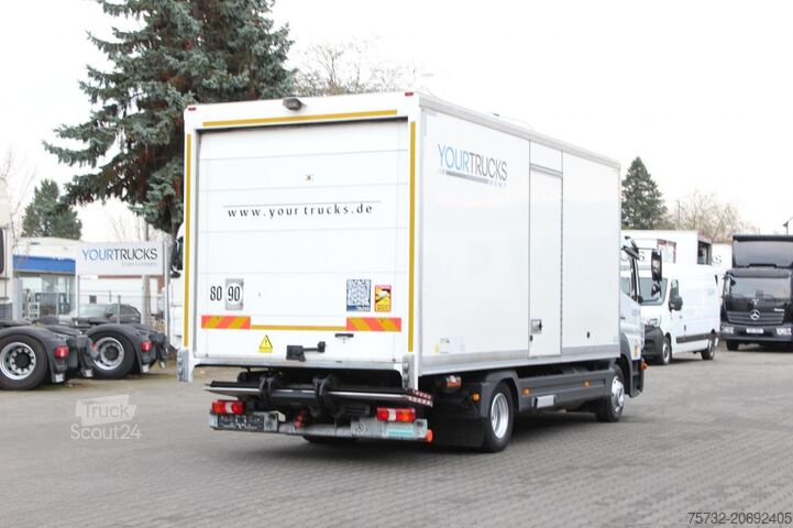 Camión caja Mercedes-Benz Atego 916 Koffer LDW LBW NUR 98.597 km