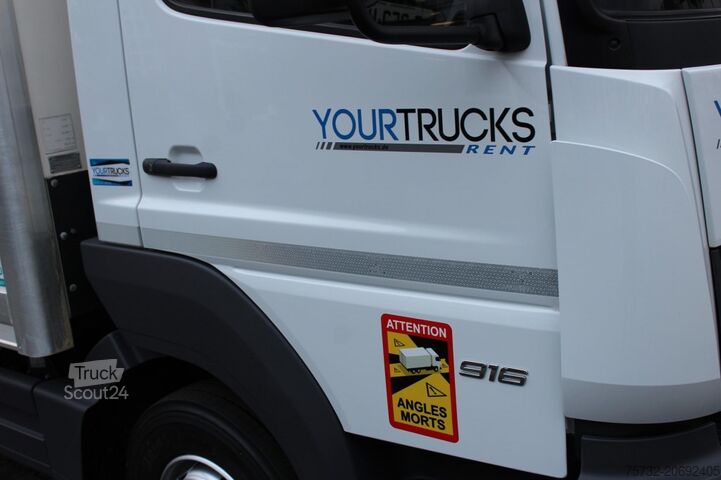 Camión caja Mercedes-Benz Atego 916 Koffer LDW LBW NUR 98.597 km