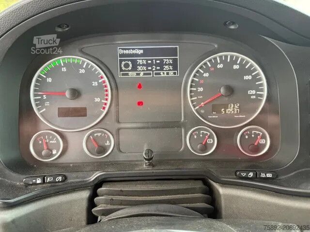 Platform aanhanger MAN TGS 18.360 Fassi F145AS22 Baustoff/Eu5