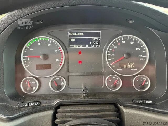 Plattformanhänger MAN TGS 18.360 Fassi F145AS22 Baustoff/Eu5