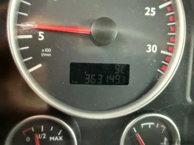 Platform aanhanger MAN TGS 18.360 Fassi F145AS22 Baustoff/Eu5