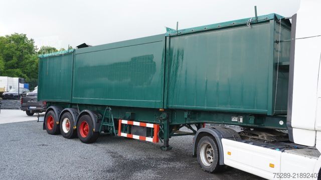 Semi-remorque benne FELDBINDER KTS 48.3K Kombiliner BPW-Achsen Silo Getreidekip