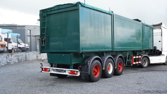 Semi-remorque benne FELDBINDER KTS 48.3K Kombiliner BPW-Achsen Silo Getreidekip