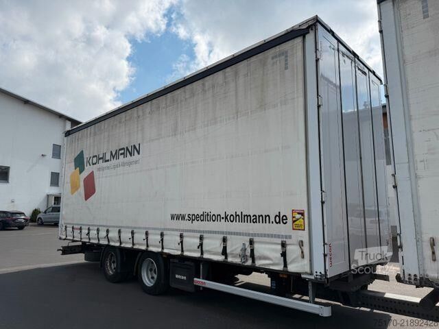 Раздвижные брезентовые навесы Wecon APZ 218 BPW Achsen Schiebeverdeck