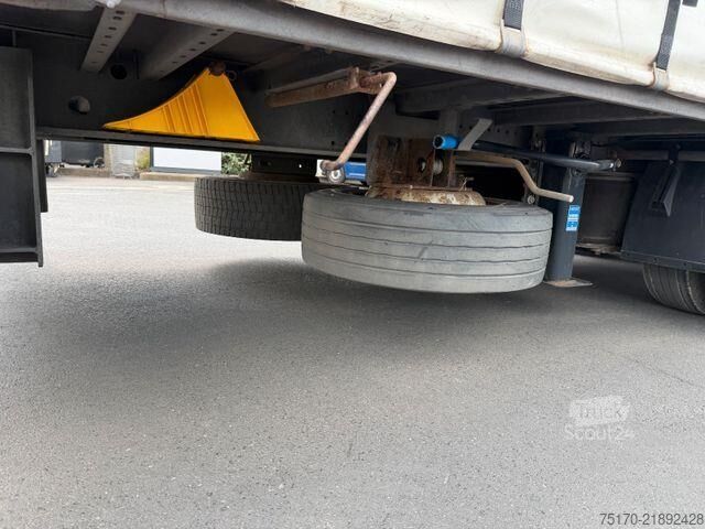 Раздвижные брезентовые навесы Wecon APZ 218 BPW Achsen Schiebeverdeck