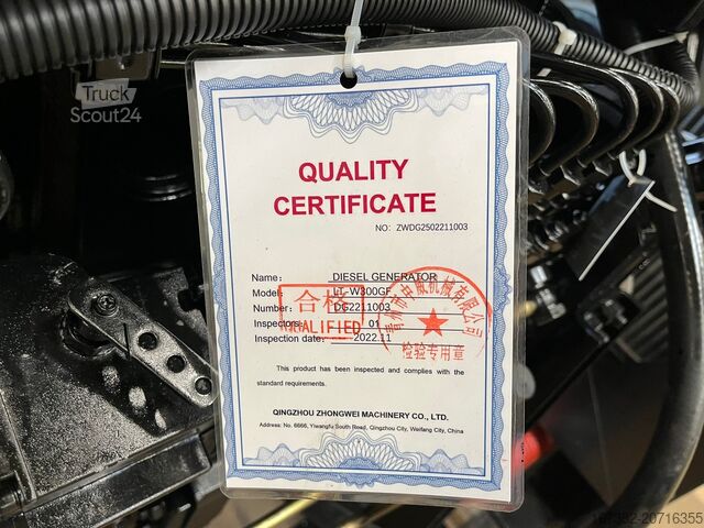 Aggregato Giga power LT-W300GF 375 kVA open generator