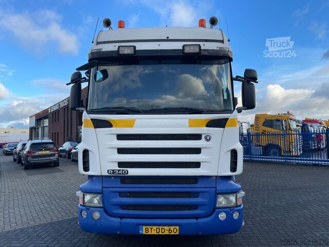 Platte bak Scania R 340 B 4X2 Platform (90cm high)/ Full Air Susp...