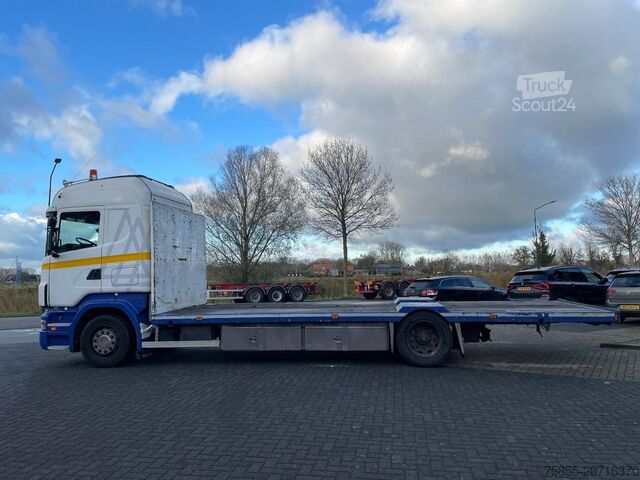 Platte bak Scania R 340 B 4X2 Platform (90cm high)/ Full Air Susp...