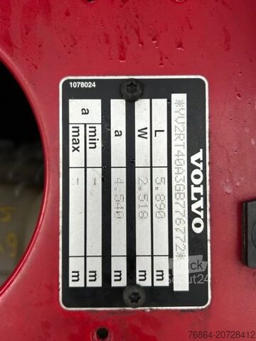 Volumen trækker VOLVO FH 500 E6, STANDKLIMA, LOW DECK , I-SHIFT,VEB+,