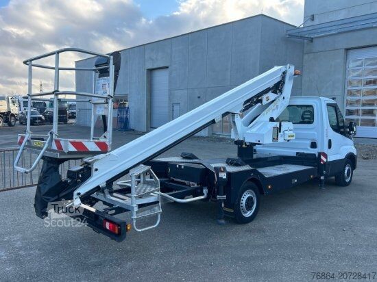 Working platform truck IVECO DAILY 35S14, HUBARBEITSBĂĽHNE PALFINGER P200TXE