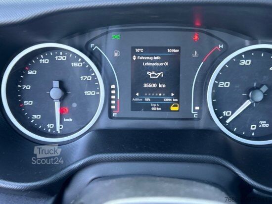 Working platform truck IVECO DAILY 35S14, HUBARBEITSBĂĽHNE PALFINGER P200TXE