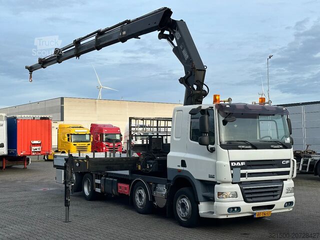 Loading platform DAF CF 85.360 8x2*6 HIAB 42T/m Crane *NL-Truck*