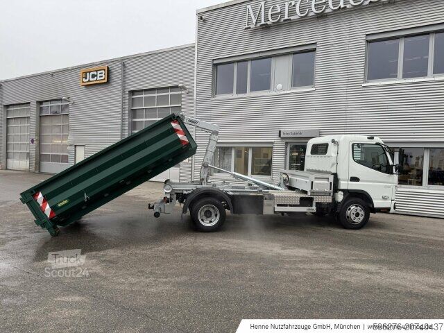 Maszyna rolnicza FUSO Fuso Canter 7C18 mit Unsinn Abrollkipper