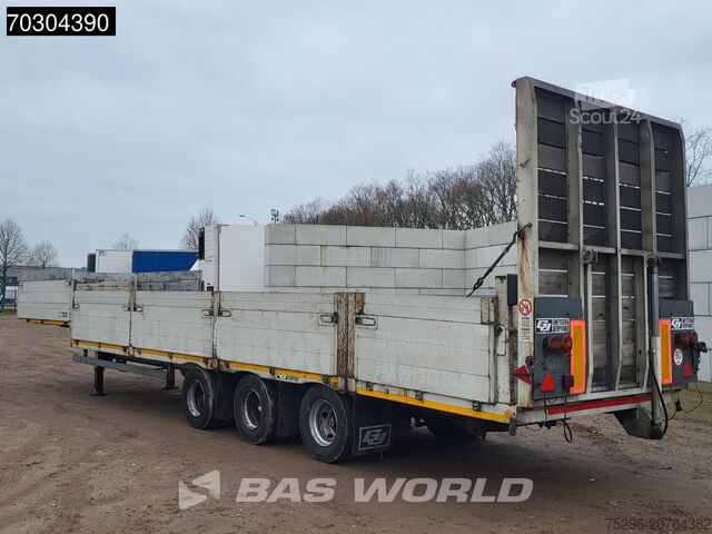 مقطورة نقل منخفضة Gheysen & Verpoort 95/3849 - S3325A Hydraulic Ramps