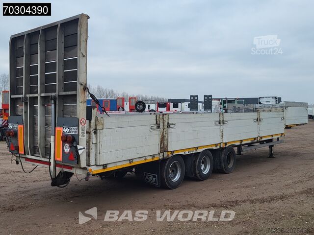 مقطورة نقل منخفضة Gheysen & Verpoort 95/3849 - S3325A Hydraulic Ramps