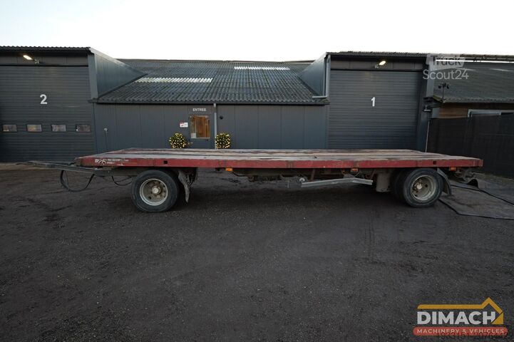 Platformas piekabe Van Hool ONBEKEND Platte kar snelverkeer - luchtremmen -...