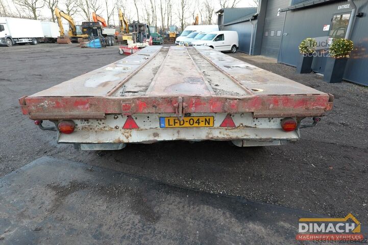 Platformas piekabe Van Hool ONBEKEND Platte kar snelverkeer - luchtremmen -...