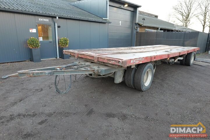 Platformas piekabe Van Hool ONBEKEND Platte kar snelverkeer - luchtremmen -...