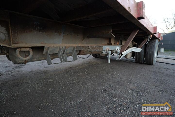 Platformas piekabe Van Hool ONBEKEND Platte kar snelverkeer - luchtremmen -...