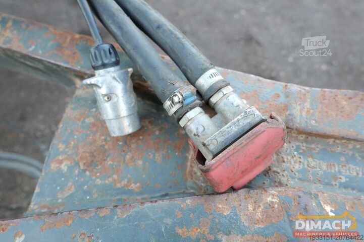 Platformas piekabe Van Hool ONBEKEND Platte kar snelverkeer - luchtremmen -...