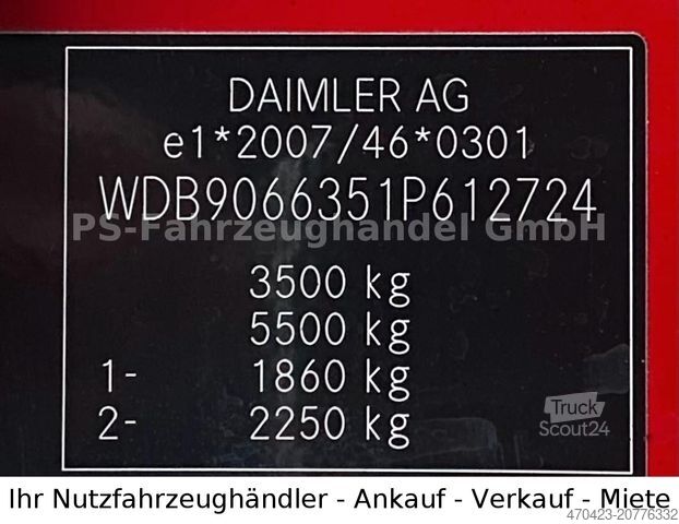 Furgão de painéis MERCEDES-BENZ Sprinter II 316 CDI*MixtoMaxi*L3H2*AHK 3,5t* ,