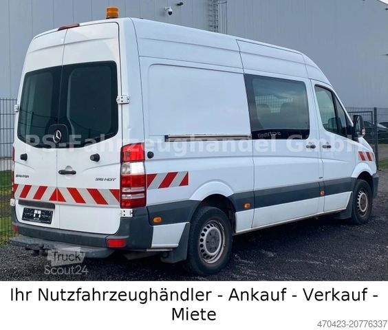 Furgão de painéis MERCEDES-BENZ Sprinter II 316 Benzin/NGT/CNG*Radst 3665 mm*AHK