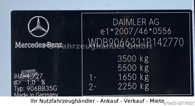 Furgão de painéis MERCEDES-BENZ Sprinter II 316 Benzin/NGT/CNG*Radst 3665 mm*AHK