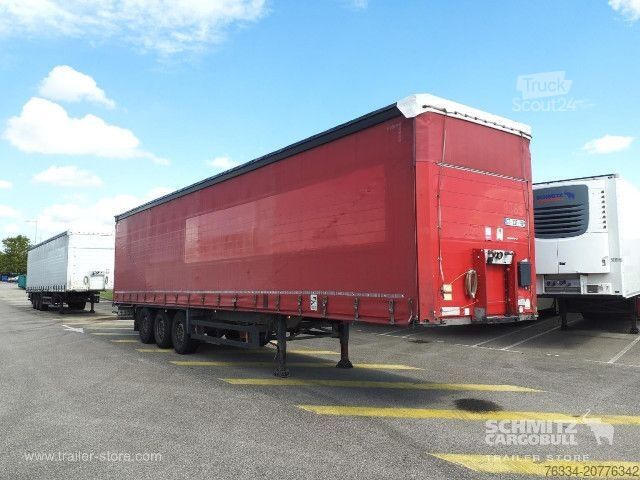 Semi-reboque aberto com lona Schmitz Cargobull Semitrailer Curtainsider Standard