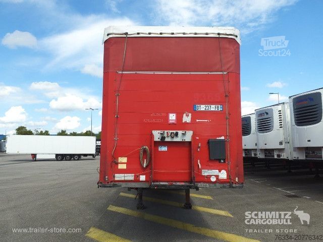 Semi-reboque aberto com lona Schmitz Cargobull Semitrailer Curtainsider Standard