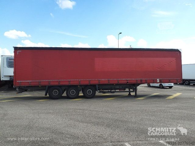 Semi-reboque aberto com lona Schmitz Cargobull Semitrailer Curtainsider Standard