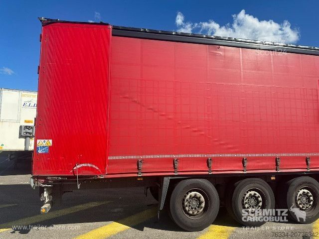Semi-reboque aberto com lona Schmitz Cargobull Semitrailer Curtainsider Standard