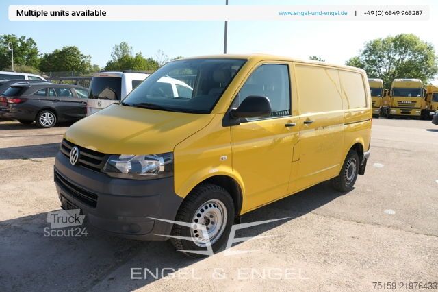 Κλειστό βαν Volkswagen T5 Transporter 2.0 TDI 2-SITZER EURO-5 2xSCHIEBETÜR PARKTRONIK CoC