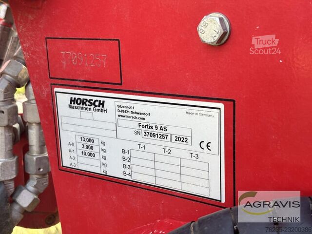Déchaumeur Horsch FORTIS 9 AS