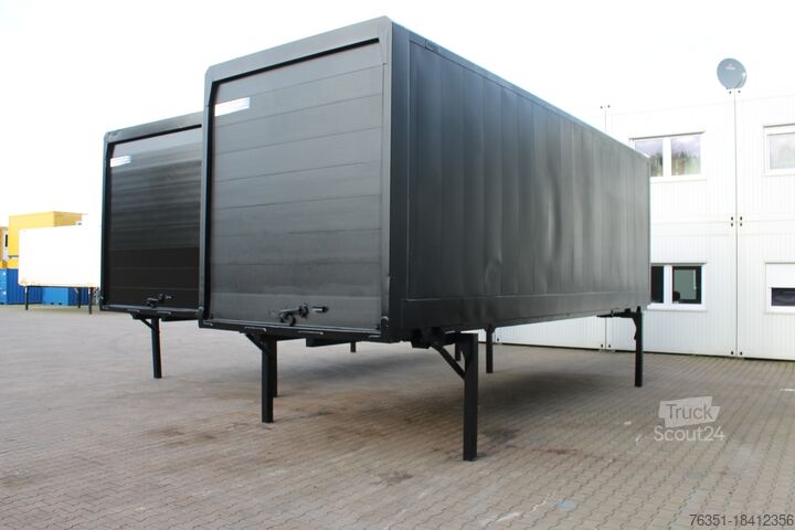 Zamiana nadwozia na nadwozie skrzynkowe Krone 7,82 BDF Jumbo Glattwandwechselbrücke