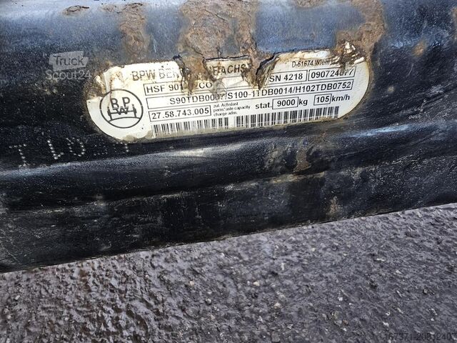 Ašis BPW HSF 9010 ECO-P