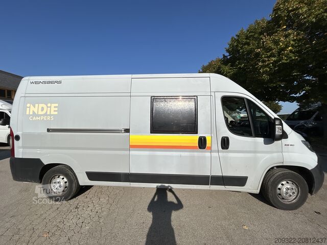 Asuntovaunu/karavaani Fiat Weinsberg Carabus 600 K | 4 Posti Letto | Completamente Attrezzato