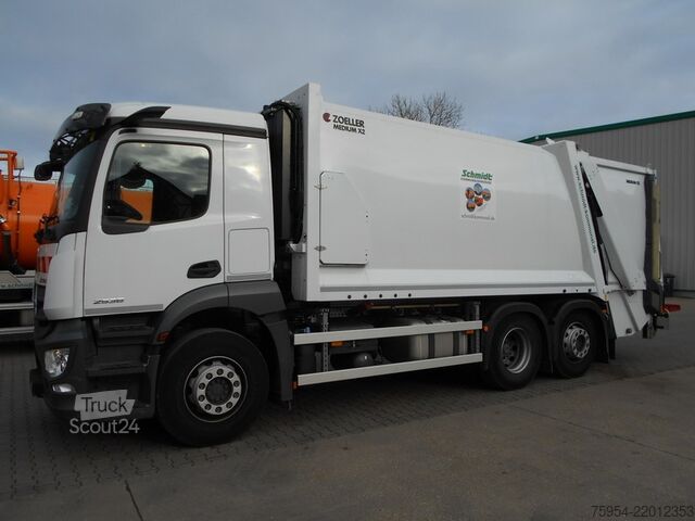 Müllwagen Mercedes-Benz Actros 2536 L 6x2 / Zöller Medium X2 22