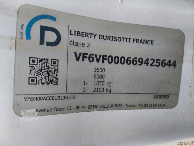 Renault Master 150.35 POLYVOLUME DURISOTTI 22 M3 - VVG-24-K - EURO 6 Renault Master 150.35 POLYVOLUME DURISOTTI 22 M3 - VVG-...